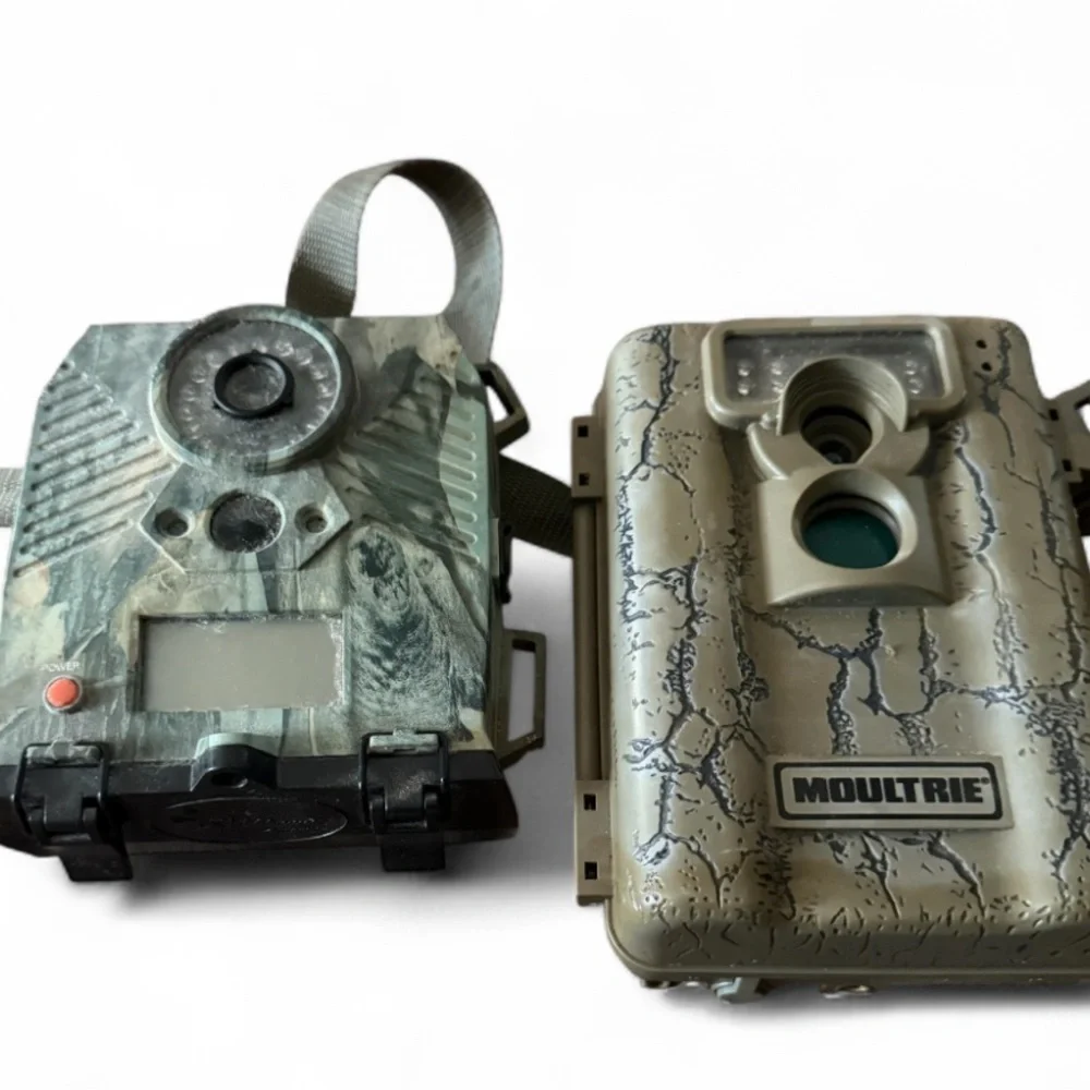 Lot Of 2 Trail Cameras Wild game Mountie No SD Cards Camo